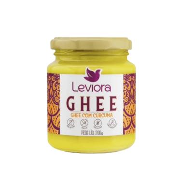 Imagem de Manteiga Ghee com Cúrcuma Sem Lactose Leviora 200g