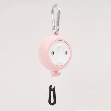 Imagem de Varal retrátil portátil para viagens – ganchos ajustáveis de aço inoxidável, secagem de roupa compacta interna/externa