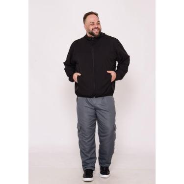Imagem de Jaqueta Masculina Big Corta Vento 7959 Preto - Macaw, Preto, GG