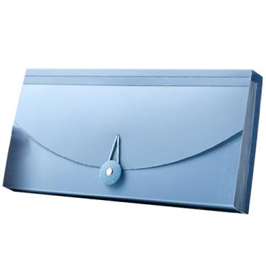 Imagem de Acouto Pasta de Arquivo Expansível Profissional de 13 Bolsos - Pasta de Arquivo Acordeão à Prova d'água Faturas, Recibos e Gerenciamento de Documentos de IVA - Solução de Armazenamento Durável,