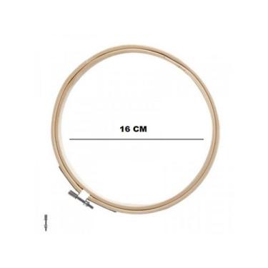 Imagem de Bastidores / Bastidor Bambu Com Tarraxa (Regulagem) Bordado Manual, Po