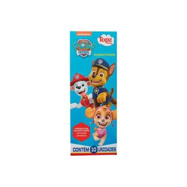 Imagem de CURATIVO TOPZ INFANTIL PATRULHA CANINA C/10un