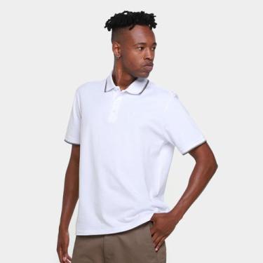 Imagem de Camisa Polo Ellus Masculina, Off white, Bege, G
