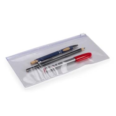 Imagem de Estojo Zip Zap transparente KIT com 50 unidades