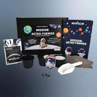 Imagem de Kit de ciência Astro Farmer STEM – Experimento de crescimento de plantas espaciais com simulador de solo lunar – Kit educativo prático para crianças de 8 a 12 anos, sala de aula e atividades escolares