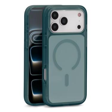 Imagem de iHome Capa Magsafe Velo para iPhone 17 Pro Max, à prova de choque, compatível com MagSafe, protetor de câmera