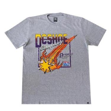 Imagem de Camiseta DC Shoes Showtime Starz - Cinza Mescla-Masculino
