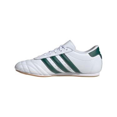 Imagem de adidas Tênis feminino La Ftwwht/Cgreen/Gum3 Taekwondo LACE W FTWR whiteCollegiate Green) Gum 3 13 EUA, Multi, 9 Wide