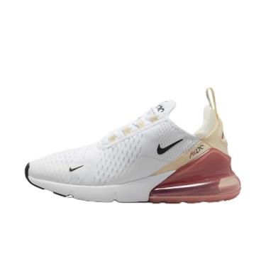 Imagem de Nike Tênis feminino Air Max 270 Branco/Preto-Pálido Marfim-Musselina (AH6789 123) - 10