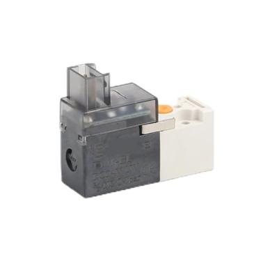 Imagem de UHFILYQBA Válvula micro solenoide tipo alta frequência 10 mm 2 posições 2 vias lectromagnética máquina de tricô máquina de tricô (2-2 DC6V NC, modelo G alto fluxo)