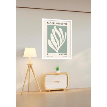 Imagem de Quadro Decorativo Matisse Folha Verde - 70X50Cm - Quadros On-Line