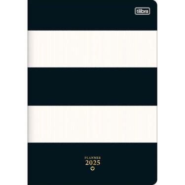 Imagem de Planner Grampeado 17,8 x 25,4 cm West Village 90 G 2025 Tilibra 9487