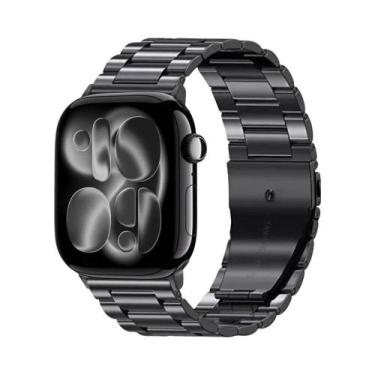 Imagem de Pulseira De Metal Em Aço Inoxidável Para Apple Watch Ultra 9 Série 8 S