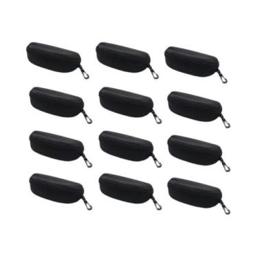 Imagem de Estojo De Óculos De Sol Portátil Com Gancho E Zíper, Protetor De Óculo