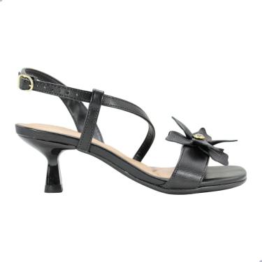 Imagem de Sandália Beira Rio Salto Médio Preta