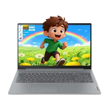 Imagem de Lenovo IdeaPad Slim 3i 39.6 cm FHD Laptop, Intel Core i3-N305 (8-Core) CPU, 8GB LPDDR5 RAM|128GB UFS| Windows 11| Portátil| Wi-Fi 6| Leitor de cartão SD | Bateria de longa duração | para negócios e