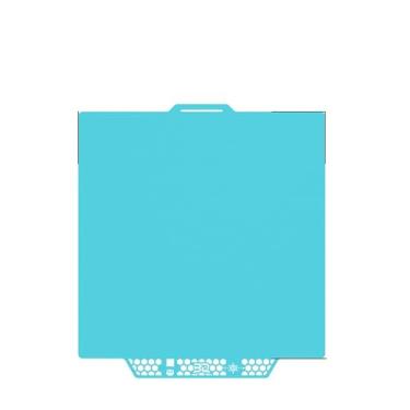 Imagem de Plataforma de impressão de 256x256mm - Aço mola texturizado de dupla face, sem entupimento, compatível com a impressora 3D Bambu Lab P1 X1.(CryoGrip Pro Glacier,2 Pcs)