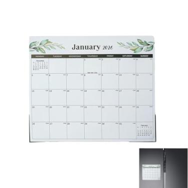 Imagem de Calendário Magnético para Frigorífico 2026-2027 - Janeiro De 2026 A Junho De 2027 | Calendário Mensal Magnético | para Organizar Casa Sala de Estar Escritório Sala de Aula Família