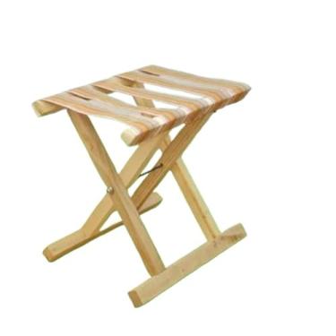 Imagem de Cadeira dobrável de madeira multifuncional dobrável portátil de madeira para lazer cadeira de praia cadeira de pesca cadeira de acampamento cadeira dobrável de jardim adequada para uso interno e