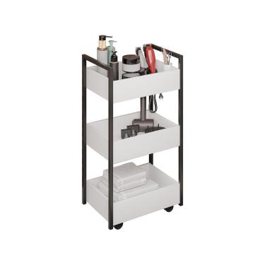 Imagem de Carrinho Multiuso Fruteira Laís - Ssx Multicoisas Branco