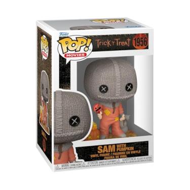 Imagem de Funko Pop! Movies: Sam com Abóbora - Trick R Treat - Boneco colecionável de vinil - Ideia de presente - Mercadoria oficial - Brinquedos para crianças e adultos - Fãs de terror