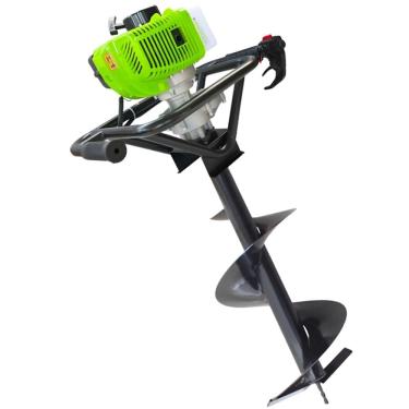 Imagem de Perfurador De Solo a Gasolina Menegotti MPS52-V3 Motor Robusto e Forte 52cc com Broca 80x30cm