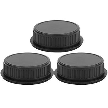 Imagem de GLOGLOW Lentes e Acessórios para Câmeras DSLR de Montagem PK, 3 Peças, Plástico Preto, Tampa do Corpo e Conjunto de Capa Traseira Kit de Capa de Lente para Nan