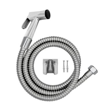 Imagem de Ducha Higiênica Metal Gatilho Mangueira 1,80 Mt Sem Registro - ALPHA H