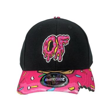 Imagem de Boné Aba Curva Infantil Donuts Of Preto Rhs-497 Rhino Size-Unissex