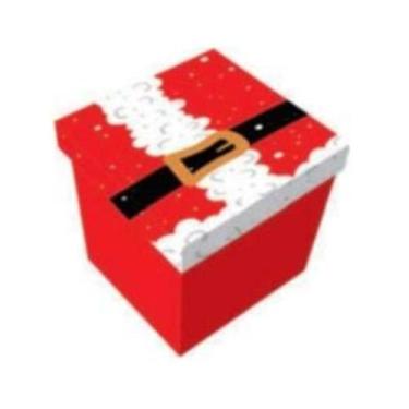 Imagem de Caixa de Presente Acoplada Natal Cinto Noel - Cromus