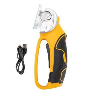 Imagem de Pssopp Tesoura Elétrica Sem Fio, Cortador Rotativo Leve, Ferramenta de Corte de Papelão para Uso Doméstico, Artesanato, Carpete de Couro (Sem lâmina)