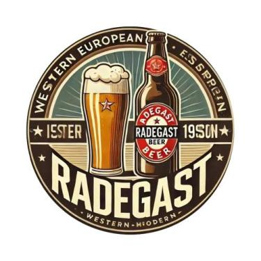 Imagem de Placa Redonda De Alumínio De 8 Polegadas Com Impressão HD Festiva 'É H