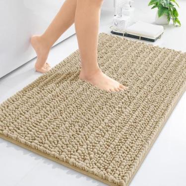 Imagem de Tapete de banheiro Mat Arotive Luxury Chenille Extra Soft 30x17cm