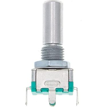 Imagem de Codificador de interruptor 5 peças, codificador rotativo, interruptor de código/EC11/potenciômetro digital de áudio, com interruptor, 5 pinos, comprimento da alça 20 mm