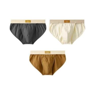 Imagem de Cuecas De Algodão plus Size Para Homens 1/3PCS Confortáveis E Soltas E