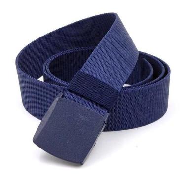 Imagem de Cinto Tático Fivela Militar Nylon Fivela 4 Cores - Sou Mais Preço, Azu
