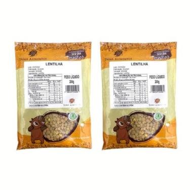Imagem de Kit 2 Lentilha Sem Gluten Tainá Alimentos 400g