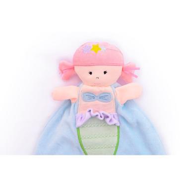 Imagem de Naninha Fantoche Sereia Amanda Zip Toys Criança Colorido