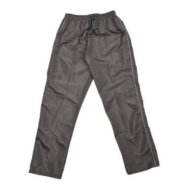 Imagem de Calça Tactel Premium Reforçada C Bolsos Masculina - Wju Jeans, Chumbo,