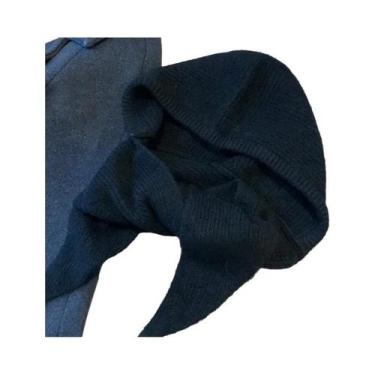 Imagem de Gorro Balaclava Feminino Quente E Grosso Com Cachecol Integrado - Aces