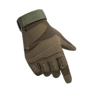 Imagem de Luvas Táticas Unissex Sem Dedos Para Combate, Tiro, Caça E Fitness - R