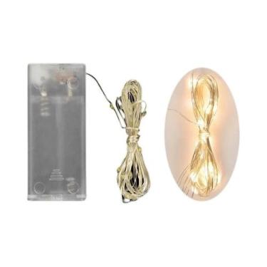 Imagem de Lanterna De Papel Com Pingente Estrela Vazada E Cordão De Luz LED Para