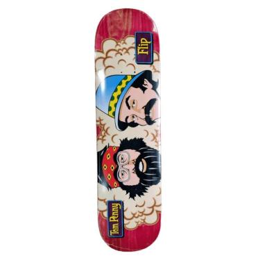 Imagem de Shape Flip Maple Tom Penny Toms Friends Stain Assorted (Cheech Chong) - Pink 8.1-Masculino