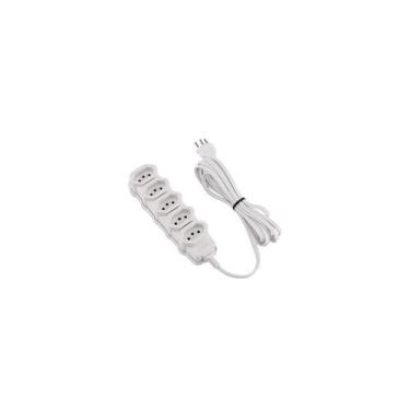 Imagem de Extensão 03M Pl 5 Saídas Tripolar Branco - FORCELINE