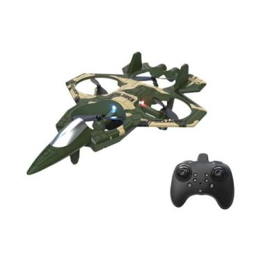 Imagem de Avião De Controle Remoto RC Para Meninos, Brinquedo Resistente a Queda