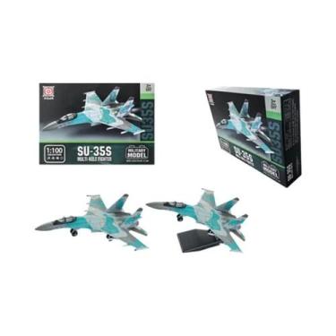 Imagem de Blocos De Montar De Aeronaves De Ataque Militares A-10 F14 Para Menino