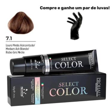 Imagem de Coloração Permanente Baixa Amônia Tinta de Tons Louro Claro, médio, do