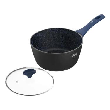 Imagem de Panela Polishop Ichef Home Sauce Shark Azul 20cm com Tampa