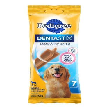 Imagem de Ração para Cães Pedigree Dentastix Raças Grandes 7 Sticks 270g - Champ