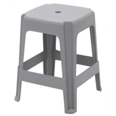 Imagem de Banqueta Tramontina Icaraí Cinza